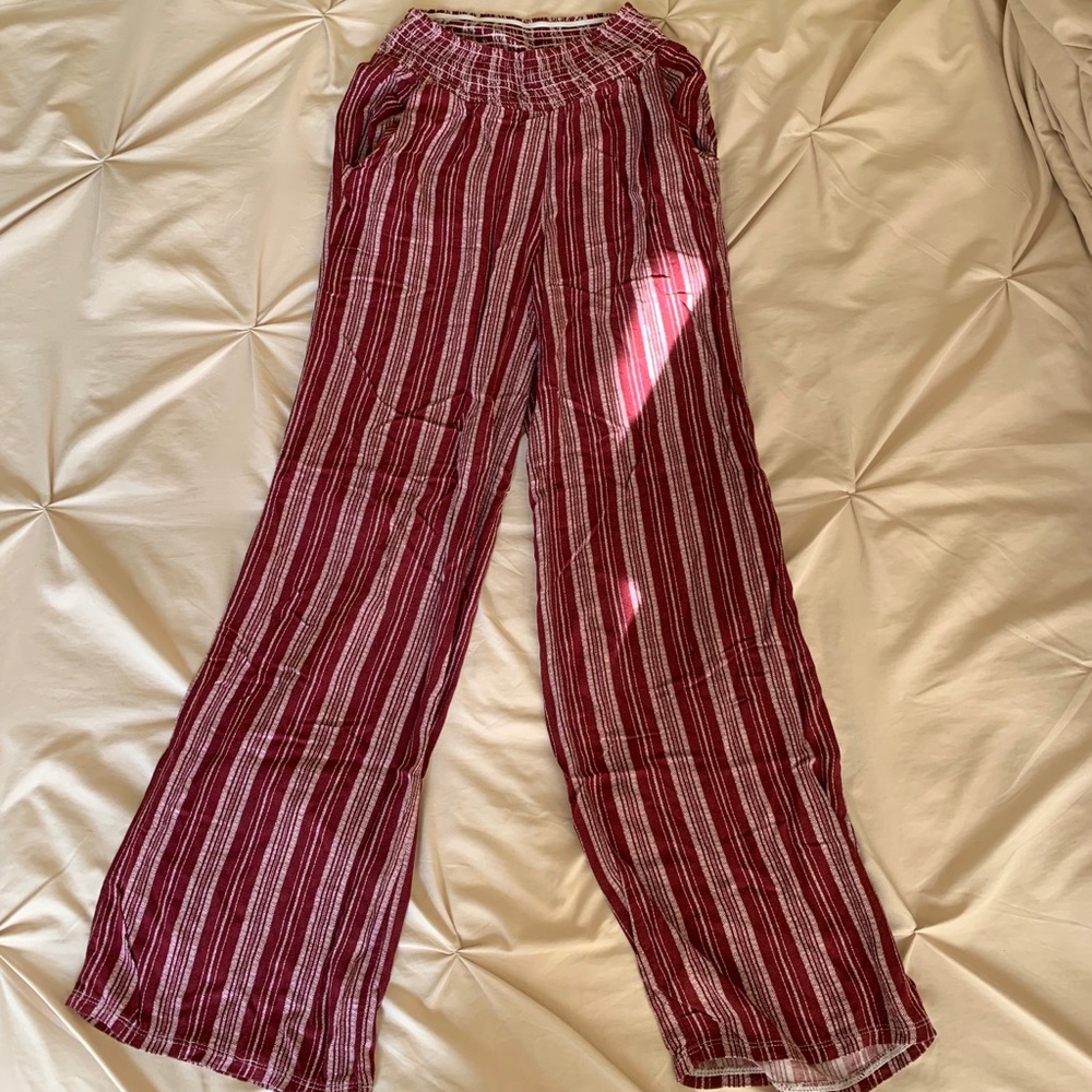 STRIPED RETRO PANTS